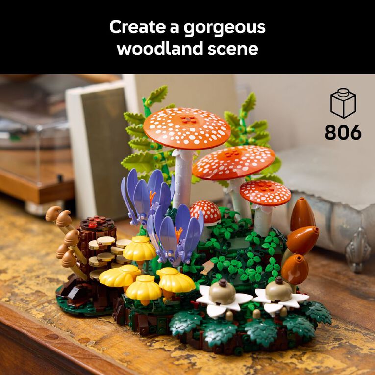 LEGO Botanicals Woodland Mushrooms 11505, , hi-res