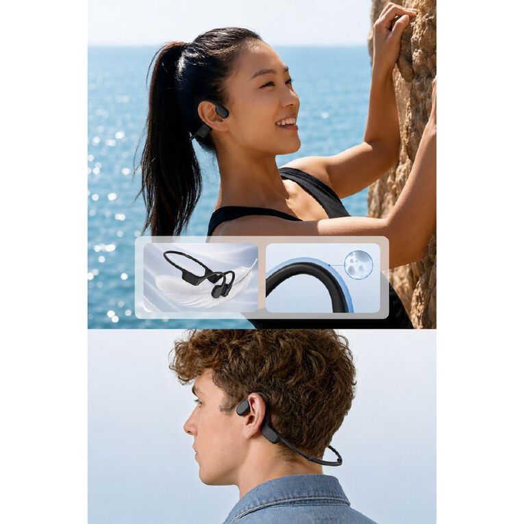 Salt Sound EASE Bone Conduction Sport Headphone Black, , hi-res