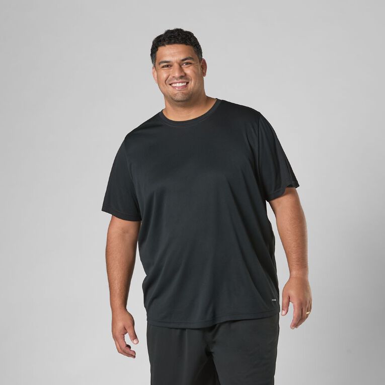 Active Intent Men's Cooldry Tee, Black, hi-res