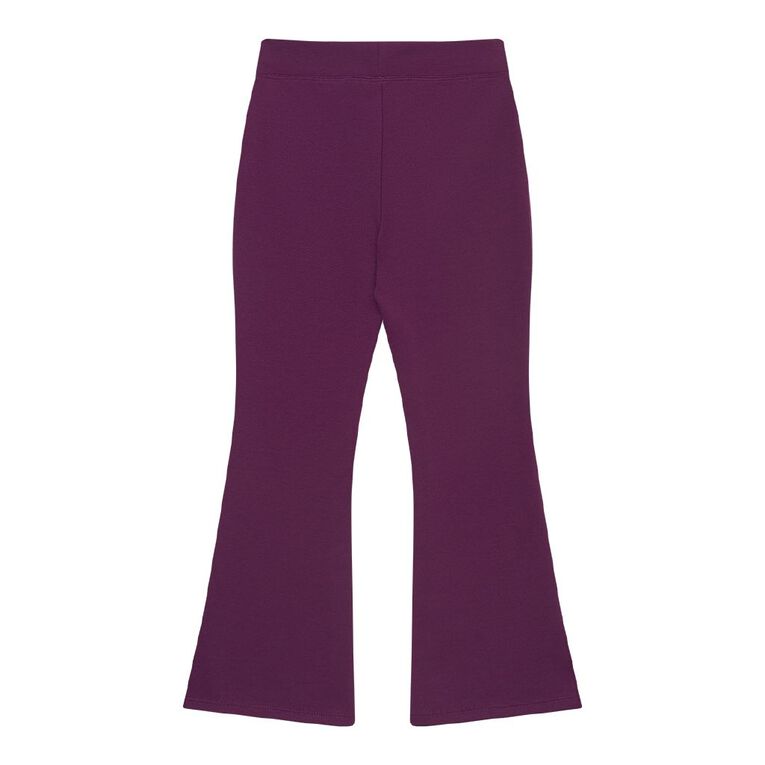 Young Original Split Flare Pont Pants, Purple Dark, hi-res