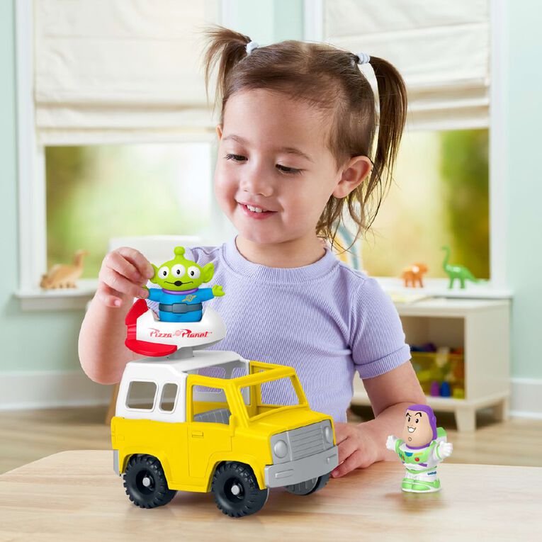 Fisher-Price Little People Toy Story Pizza Planet Small Vehicle, , hi-res