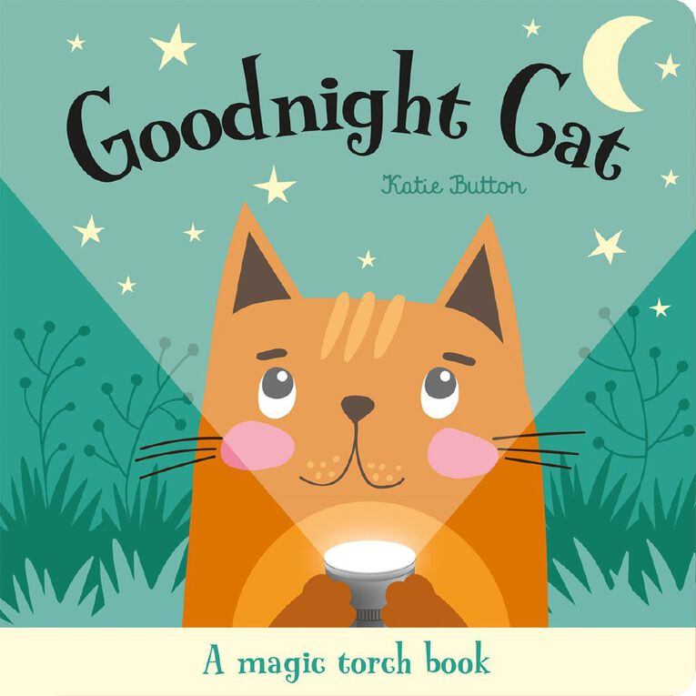Magic Torch Book: Cat by Katie Button, , hi-res