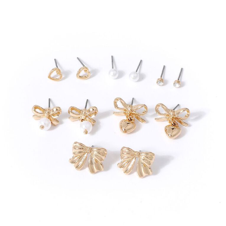 H&H Earrings 6 Pairs, , hi-res