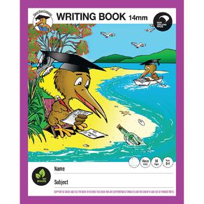 Clever Kiwi My Writing Book 1 14mm 32 Leaf Multi-Coloured