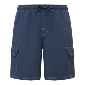 H&H Men's Nylon Cargo Boardshorts