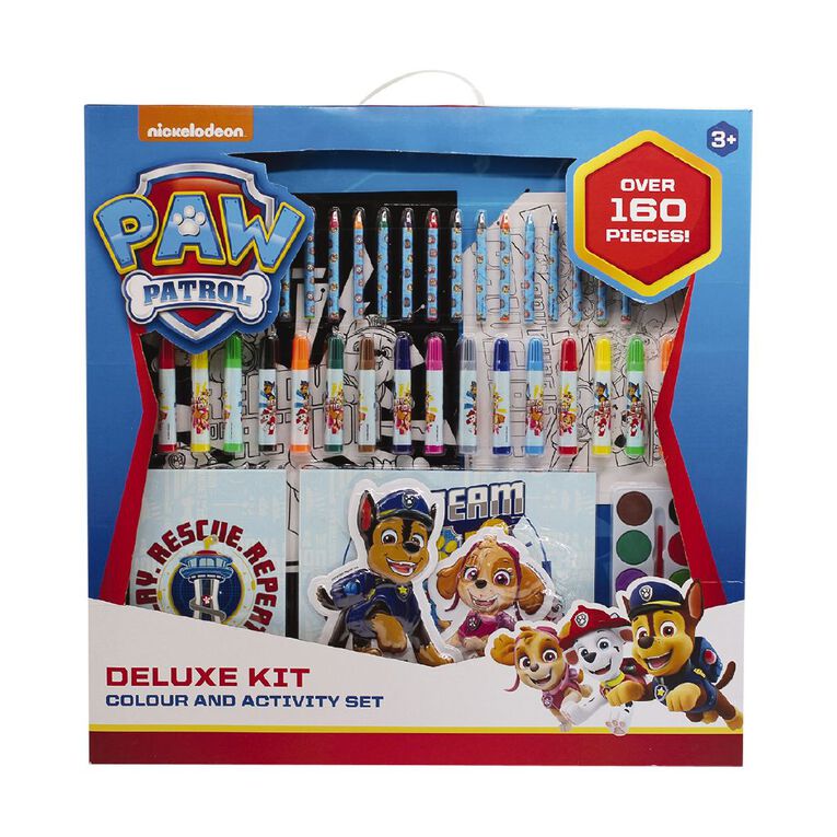 Paw Patrol Deluxe Colour & Activity Set | The Warehouse