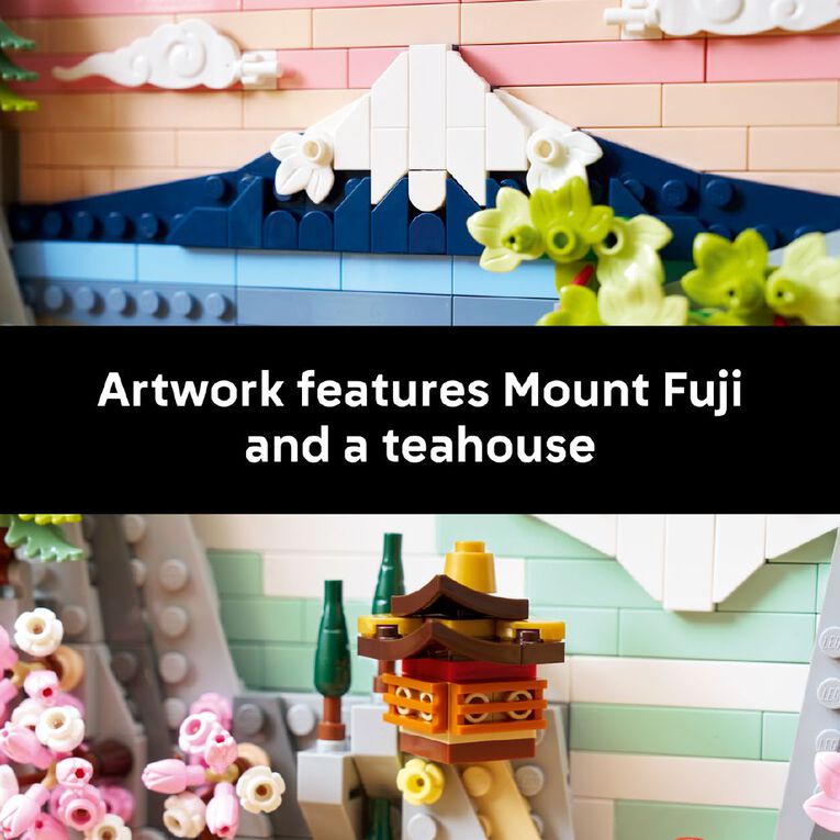 LEGO Art Japanese Cherry Blossom Landscape 31218, , hi-res