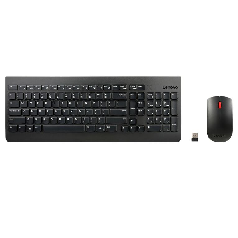 Lenovo 510 Wireless Combo Keyboard And Mouse Black, , hi-res
