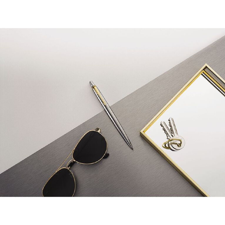 Parker Jotter Stainless Steel Trim Ball Pen Gold, , hi-res