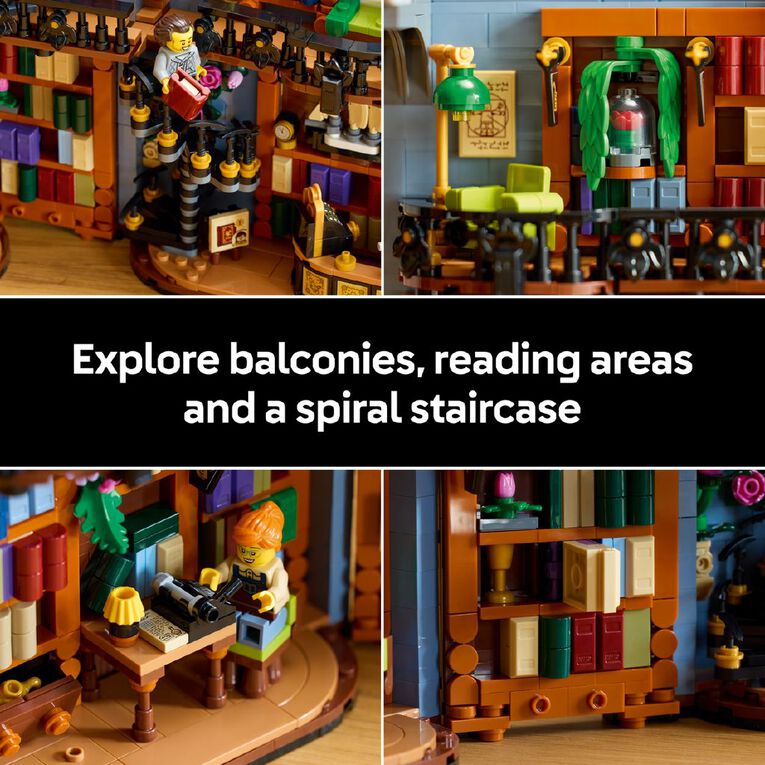 LEGO Icons Bookstore: Book Nook 11379, , hi-res