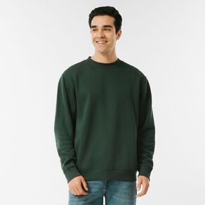 H&H Men's Plain Crew Sweatshirt