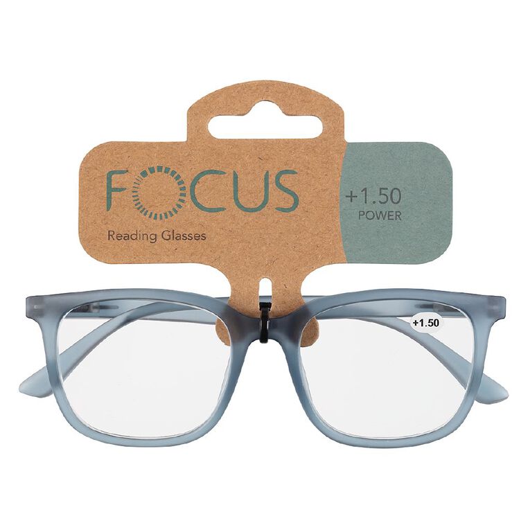 Focus Reading Glasses Harper +1.50 Grey Light, , hi-res