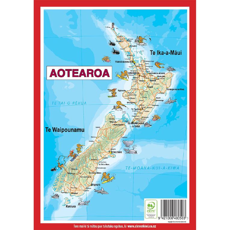 Clever Kiwi Activities Book In Te Reo Maori, , hi-res