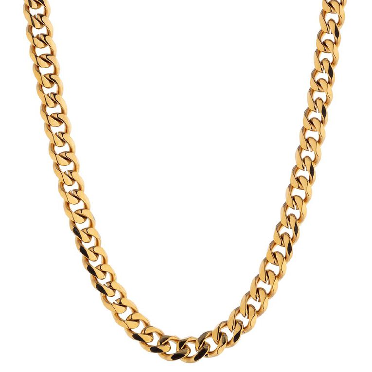 H&H Waterproof Premium Curb Chain Necklace 60cm, , hi-res
