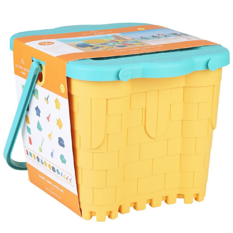 Active Intent Play Giant Sand Castle Set 17 Piece 2A Assorted, , hi-res