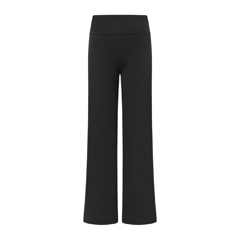 Active Intent Women's Soft Wide Leg Leggings, Black, hi-res