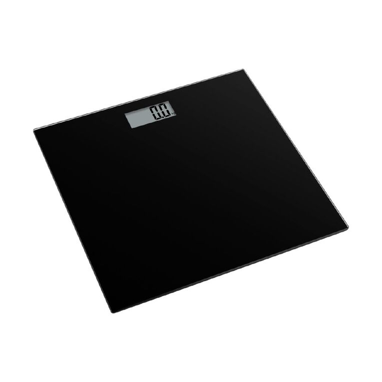 Living & Co Digital Glass Scale Black, , hi-res