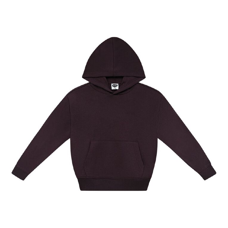 Young Original Plain Hoodie, Purple Dark, hi-res