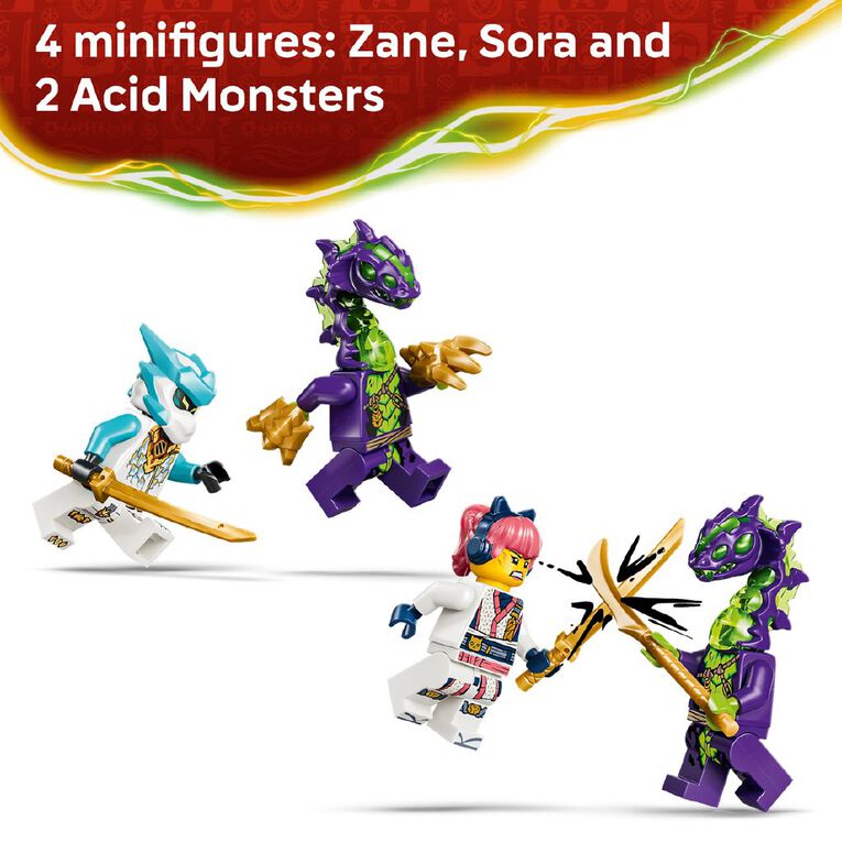 LEGO Ninjago Zanes Ice Dragon Verses Acid Monster Snake 71865, , hi-res