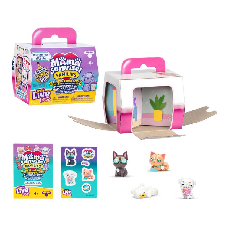 Little Live Pets Mama Surprise Families Adoption Pack Series 2, , hi-res