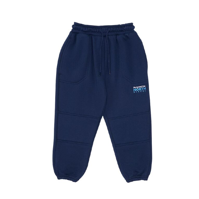 Schooltex Papatoetoe North School Trackpant with Embroidery, Navy, hi-res