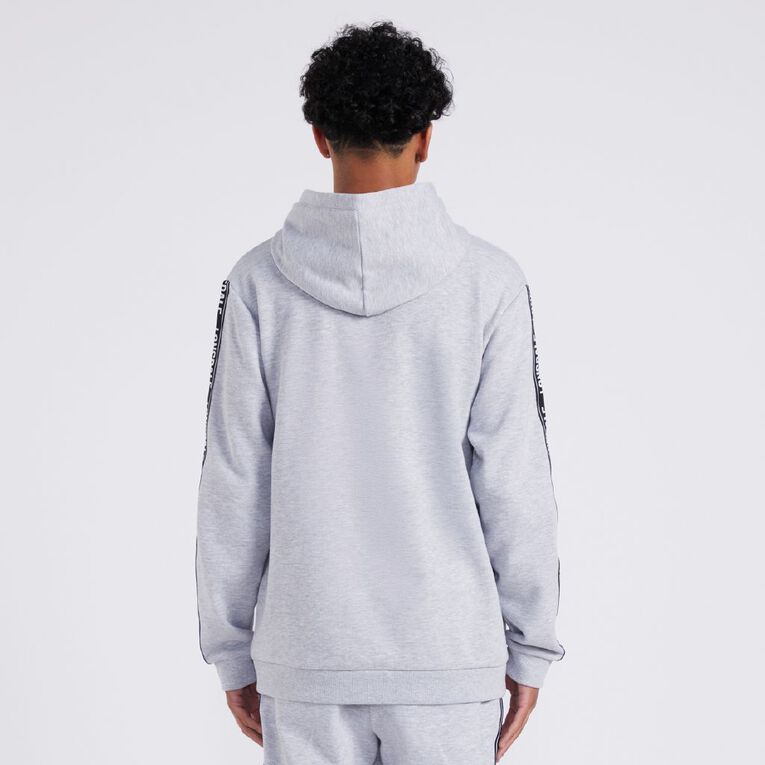 Sweat Capuche Garçon Lonsdale, Gris, Fermeture Zip, Taille 7-8 Ans, Très Bon état