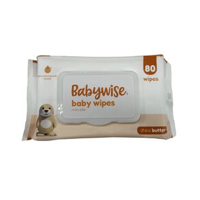 babywise wipes shea butter 80 pack