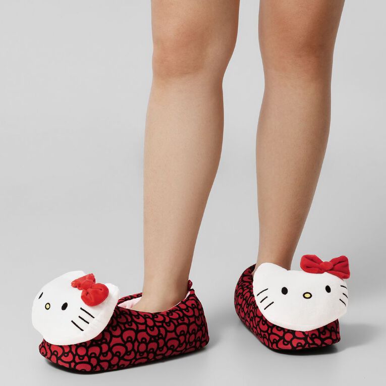 Hello Kitty Women's 3D Slippers, Pink, hi-res