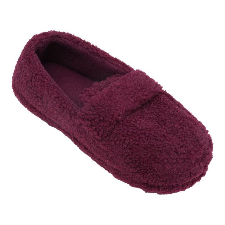 H&H Women's Milly Slipper, Maroon, hi-res