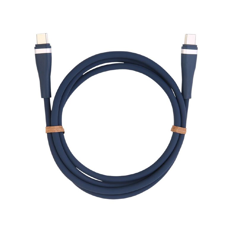 Tech.Inc USB-C To USB-C Cable 1M Deep French Blue/Black/White, , hi-res