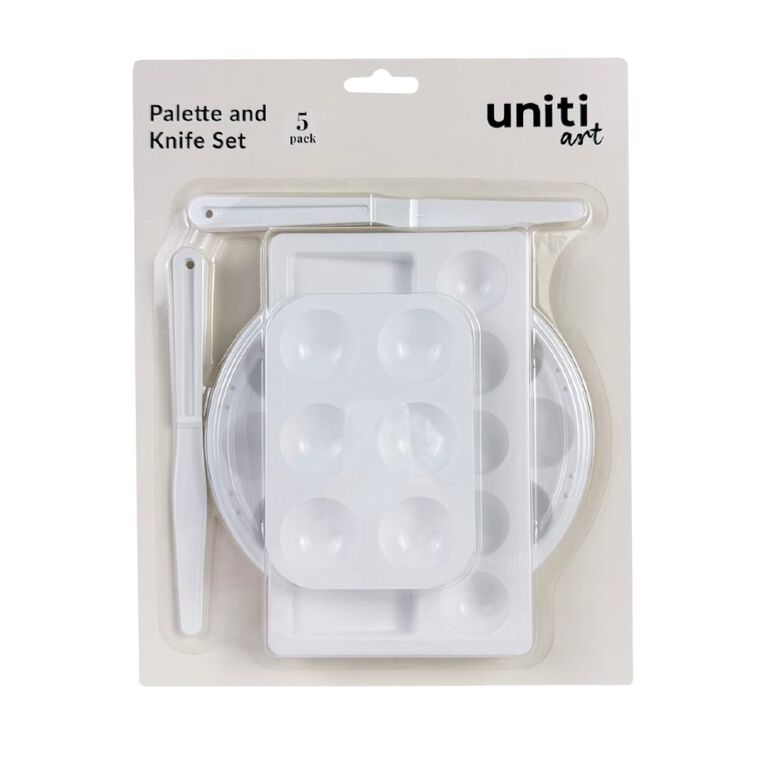 Uniti Palette & Knife Set 5 Pack, , hi-res
