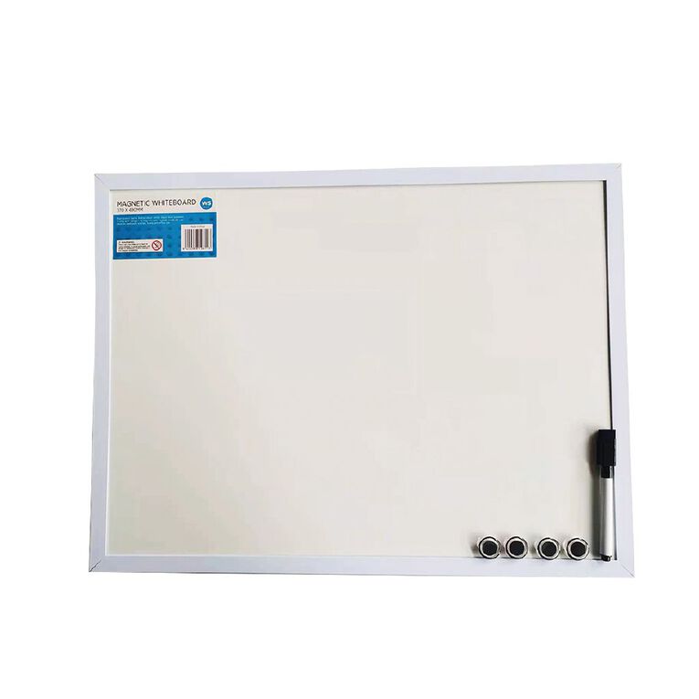 WS Magnetic Whiteboard 370mm x 490mm Assorted, , hi-res