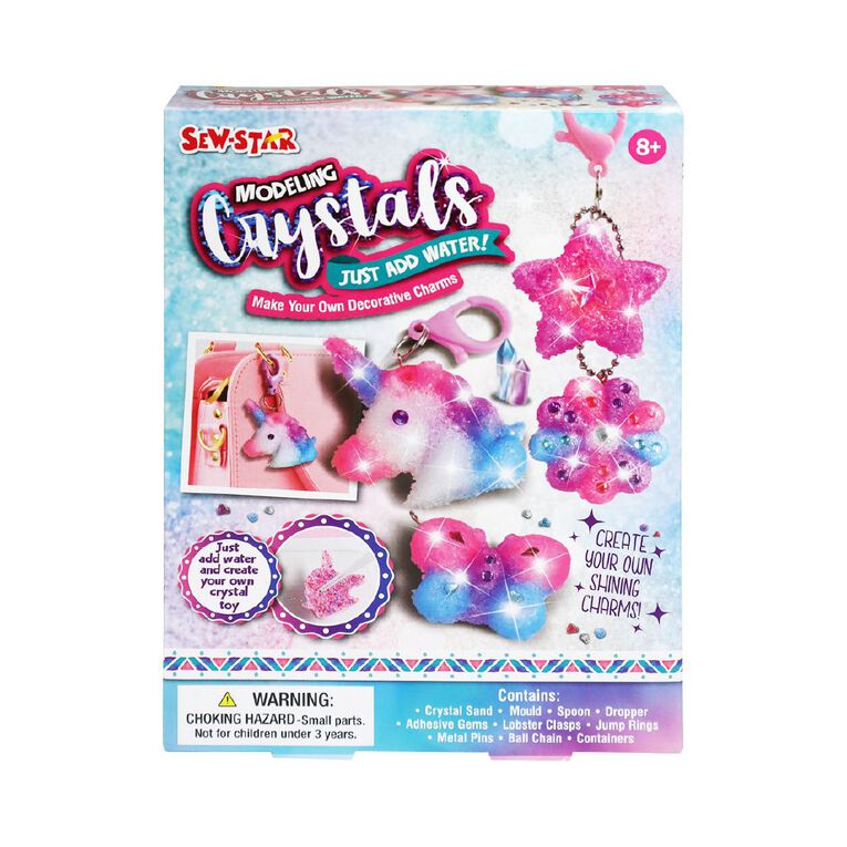Sew Star Modeling Crystal Charms Unicorn, , hi-res