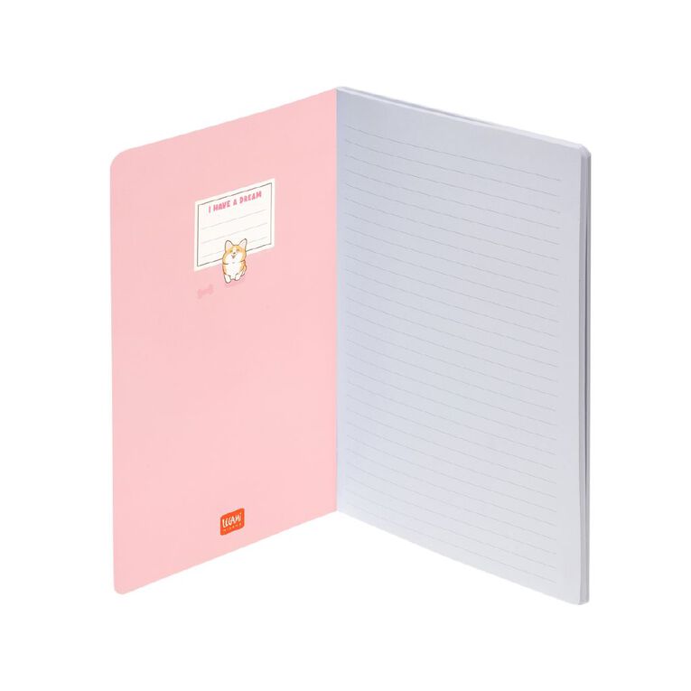 Legami Quaderno Collection Notebook Large Corgi, , hi-res