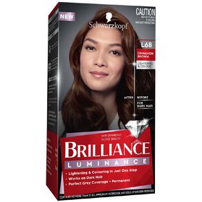 Schwarzkopf Brilliance Luminance L68 Cinnamon Brown Brown