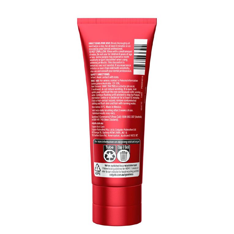 Colgate Optic White Pro Series Stain Shield Toothpaste 80g, , hi-res