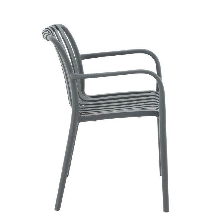 Living & Co Oberlin Chair Charcoal, , hi-res