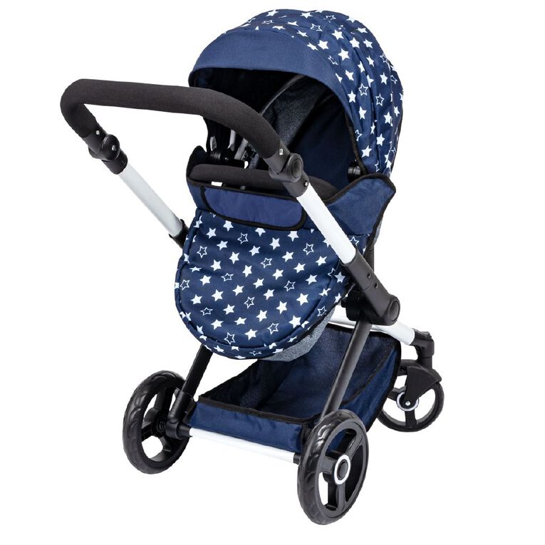 Bayer Dolls Pram XEO Blue, , hi-res
