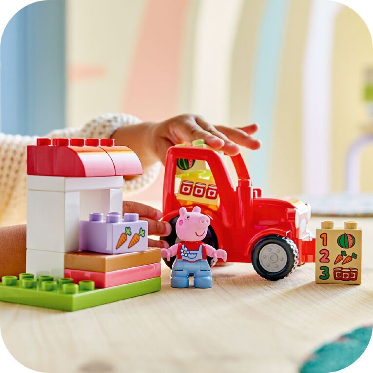 LEGO DUPLO Peppa Pig Tractor and Market 10468, , hi-res