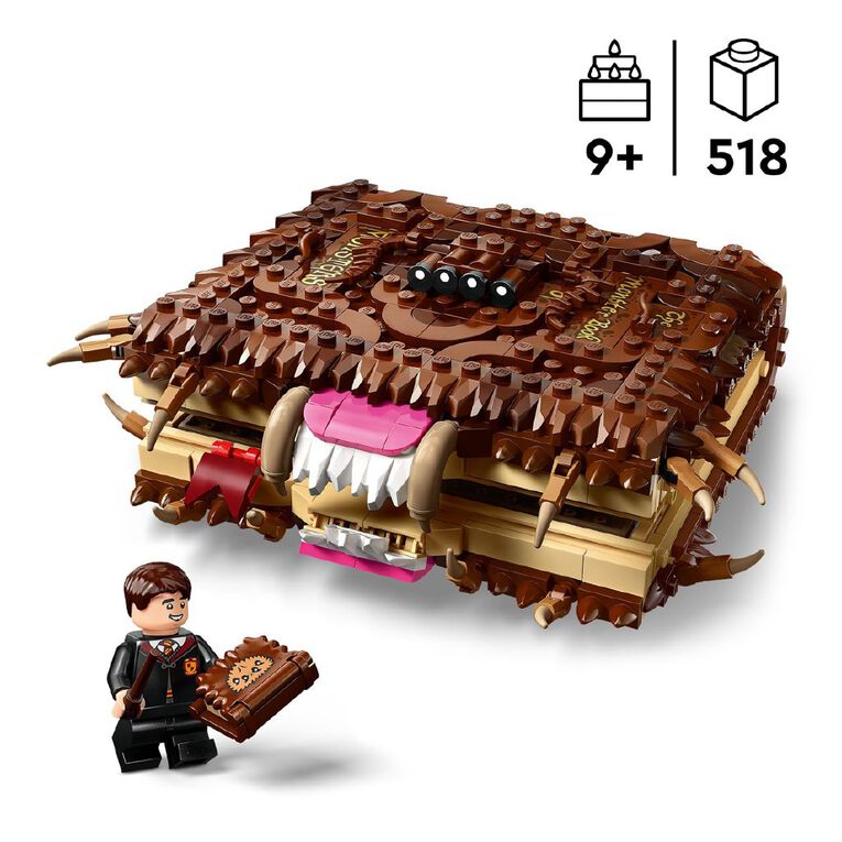 LEGO Harry Potter Chomping Monster Book of Monsters 76449, , hi-res