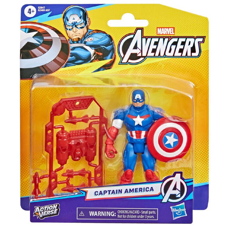 Marvel Avengers Evergreen Action-Verse Figure Assorted, , hi-res