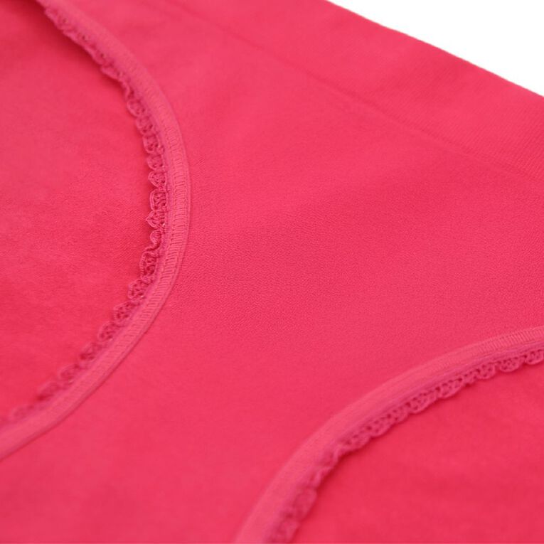 Clio Teen Grid Vibe Seamfree Bikini 2 Pack, Red, hi-res