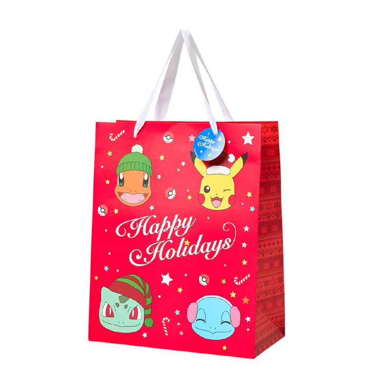 Pokemon Christmas Gift Bag Large, , hi-res