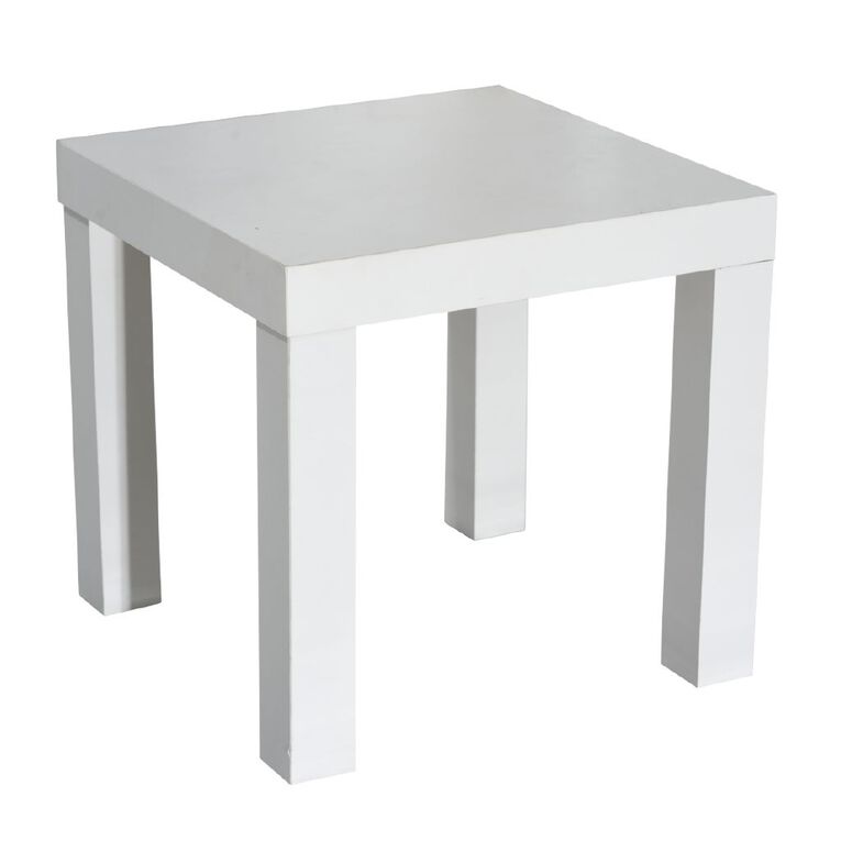 Living & Co Cosmo Side Table White, , hi-res