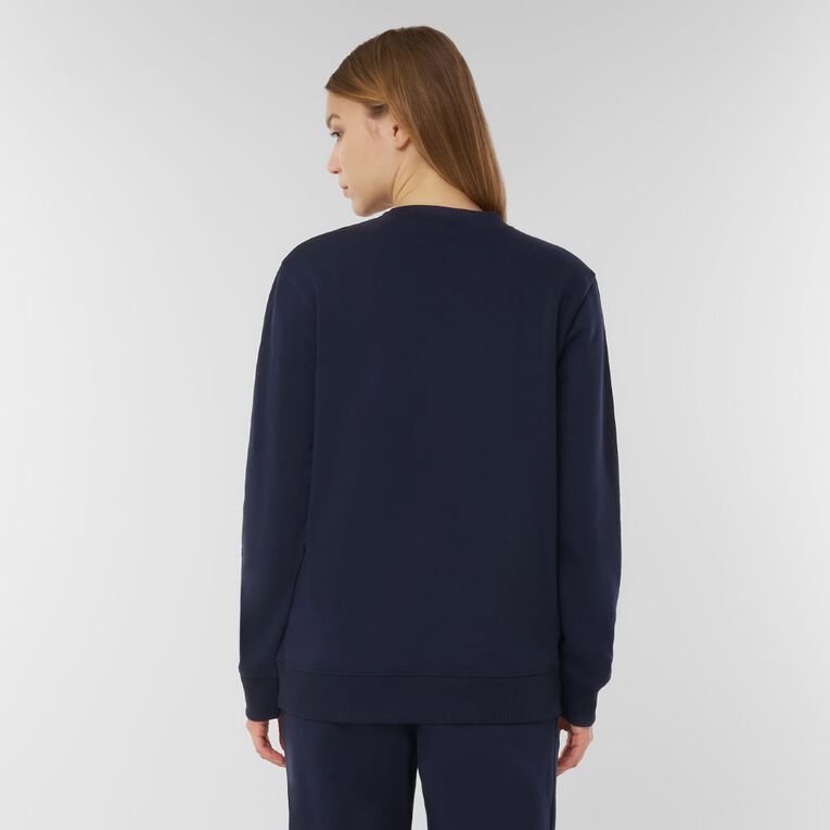 H&H Women's Classic Crew Sweatshirt, Navy, hi-res