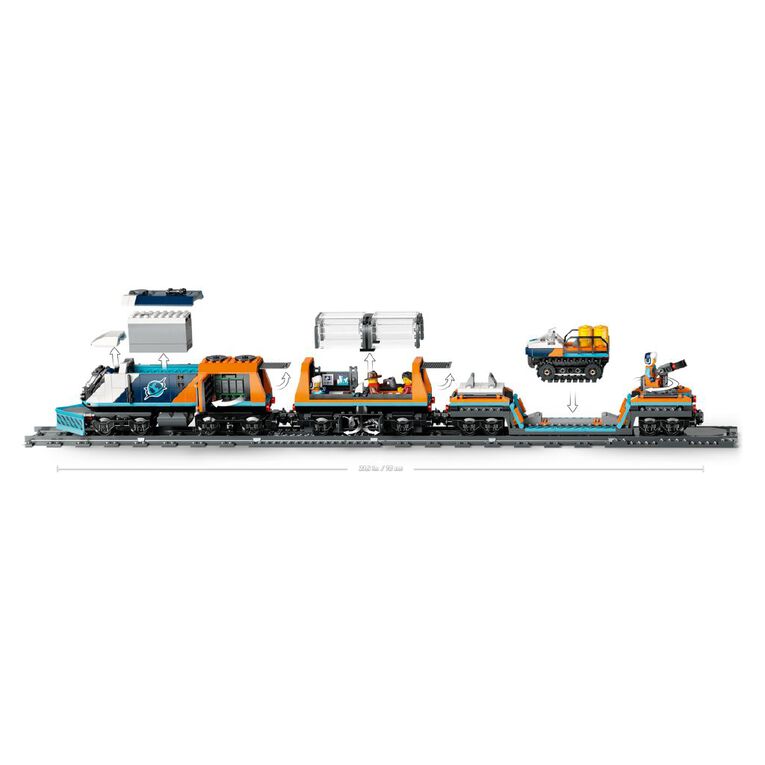 LEGO CITY Explorers Arctic Polar Express Train 60470, , hi-res