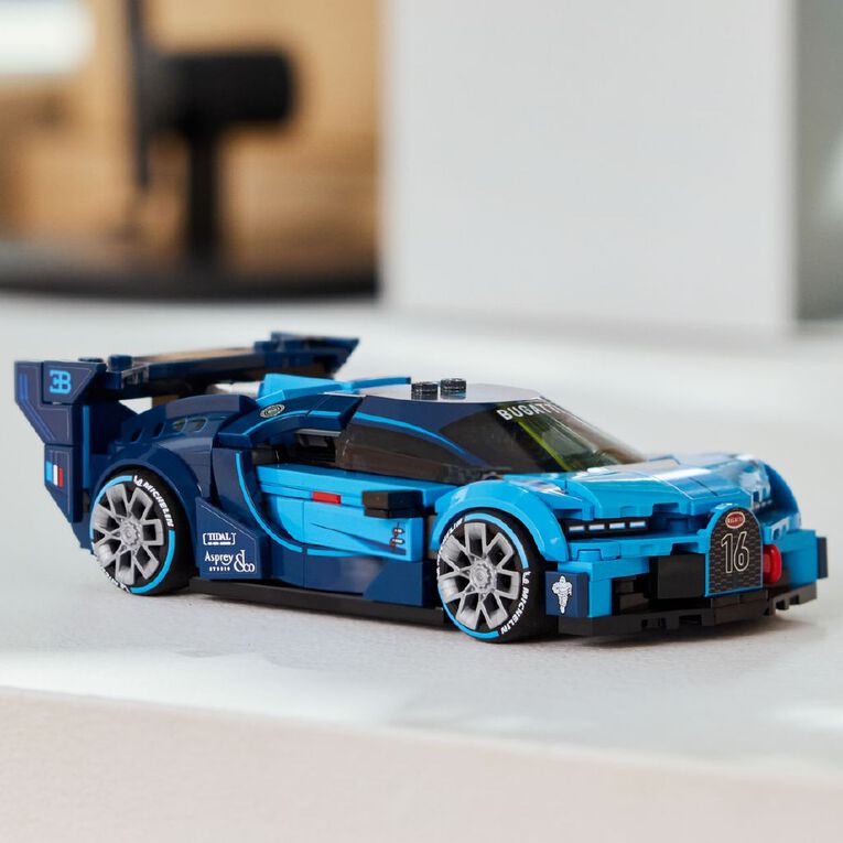 LEGO Speed Champions Bugatti Vision GT Hyper Sports Car 77253, , hi-res