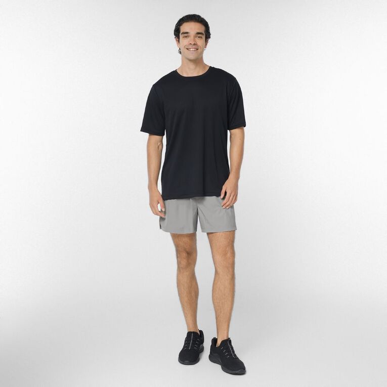 Active Intent Men's 5 Inch Lined Shorts, Grey Mid, hi-res