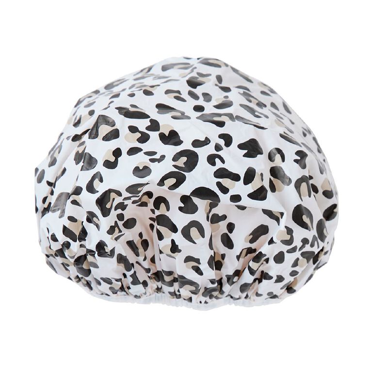 Poppi Shower Cap Leopard, , hi-res