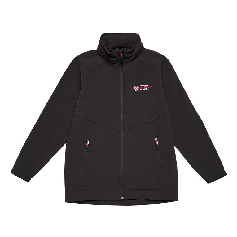 Schooltex Marshland School Junior Jacket with Embroidery, Black, hi-res